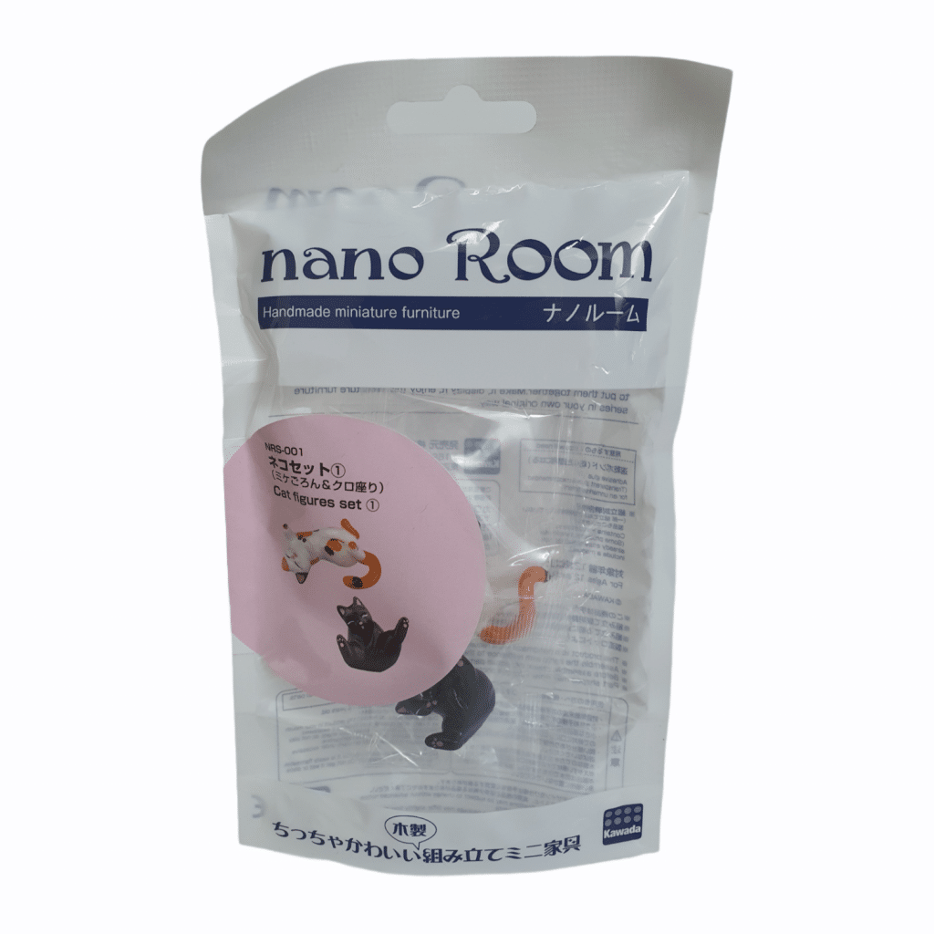 Nano Room: Cat figures set 1