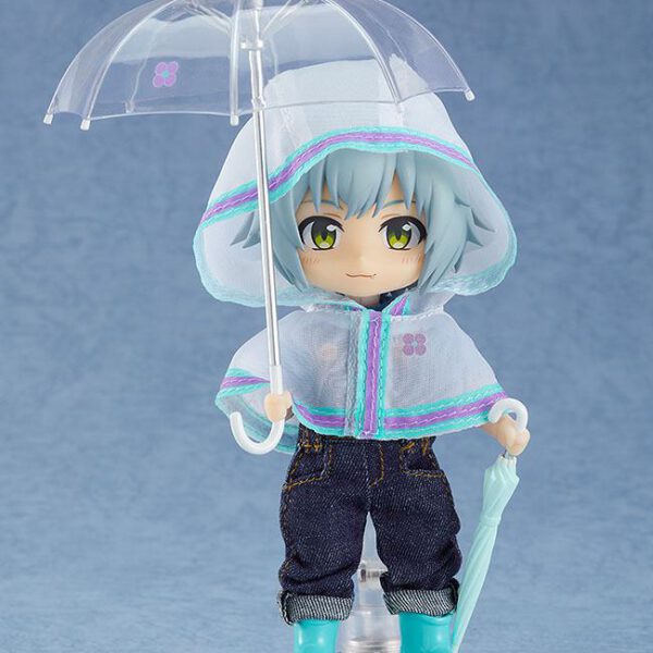 Outfit Set für Nendoroid Doll - Regen Poncho - White