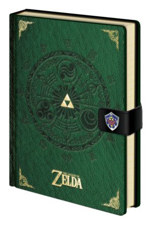 Notizbuch Legend of Zelda: Triforce New Version Premium A5