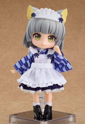 Outfit Set für Nendoroid Doll Japanische Styl: Maid Blue