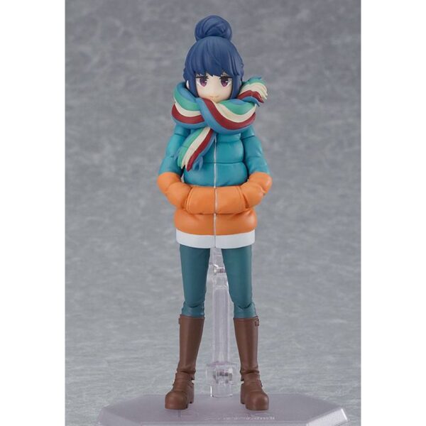 Laid-Back Camp Figma Actionfigur 13cm Rin Shima DX Edition