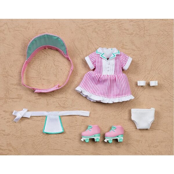 Outfit Set für Nendoroid Doll Zubehör: Diner Girl - Pink