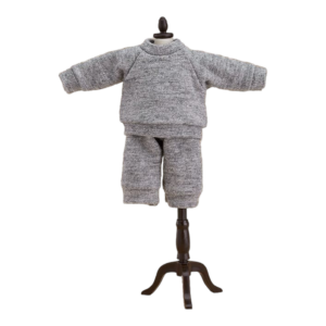Nendoroid Doll Outfit Set: Sweatshirt and Sweat Pants Grau