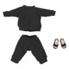 Nendoroid Doll Outfit Set: Sweatshirt and Sweat Pants Black