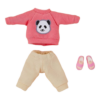 Nendoroid Doll Outfit Set: Sweatshirt and Sweat Pants Pink