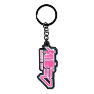 Hatsune Miku Gummi Schlüsselanhänger Logo
