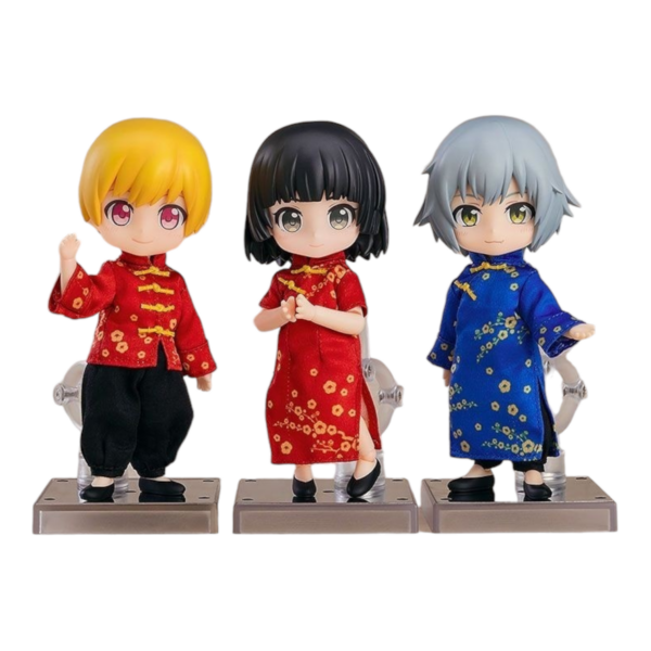 Outfit Set für Nendoroid Doll: Chinese Dress Blue