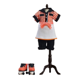 Outfit Set für Nendoroid Doll Zubehör: Diner Boy Orange