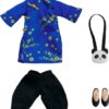 Outfit Set für Nendoroid Doll: Long Length Chinese Blau