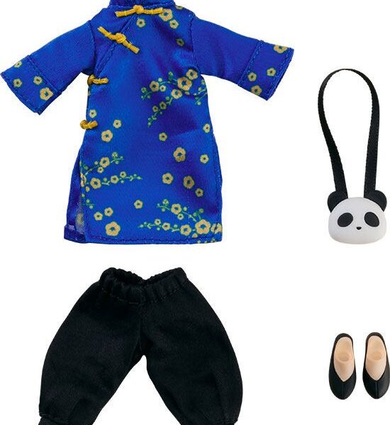 Outfit Set für Nendoroid Doll: Long Length Chinese Blau