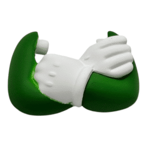 473 Mario Nendoroid Split Part Arme #2 Grün Crossed