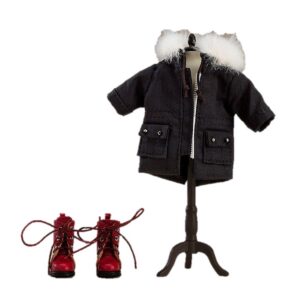 Nendoroid Doll Outfit Set: Boots & Mod Coat Black